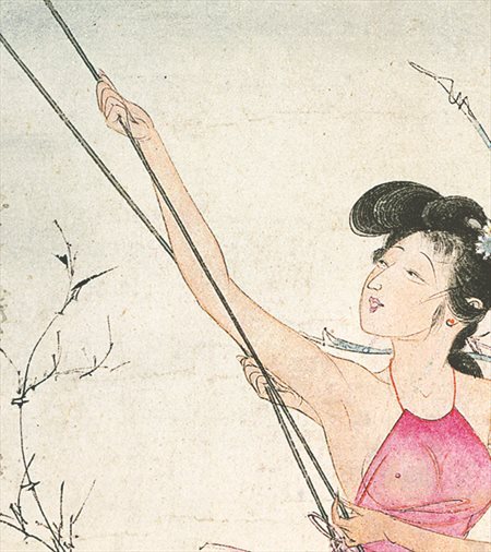 南木林-胡也佛的仕女画和最知名的金瓶梅秘戏图